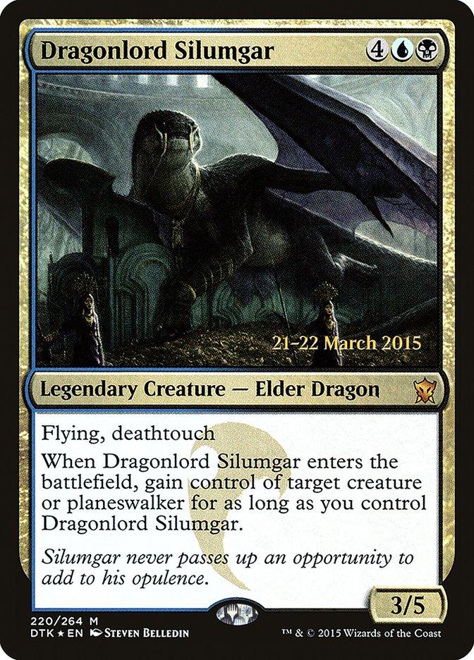 Dragonlord Silumgar [Dragons of Tarkir Prerelease Promos] - Trinity Hobby