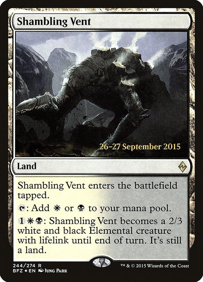 Shambling Vent [Battle for Zendikar Prerelease Promos] - Trinity Hobby