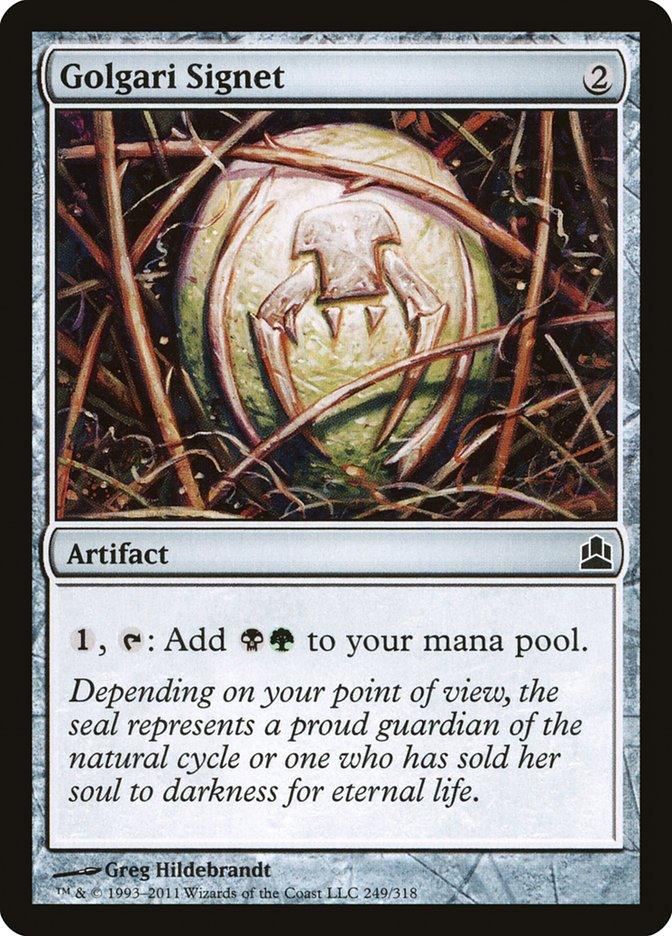 Golgari Signet [Commander 2011] - Trinity Hobby