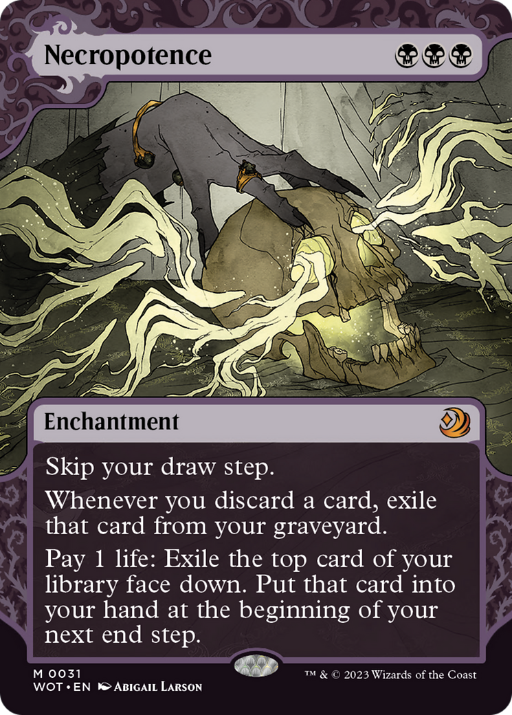 Necropotence [Wilds of Eldraine: Enchanting Tales] - Trinity Hobby