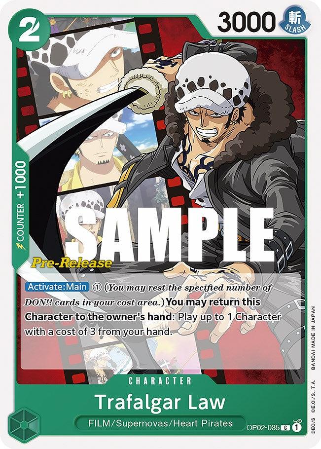 Trafalgar Law [Paramount War Pre-Release Cards] - Trinity Hobby