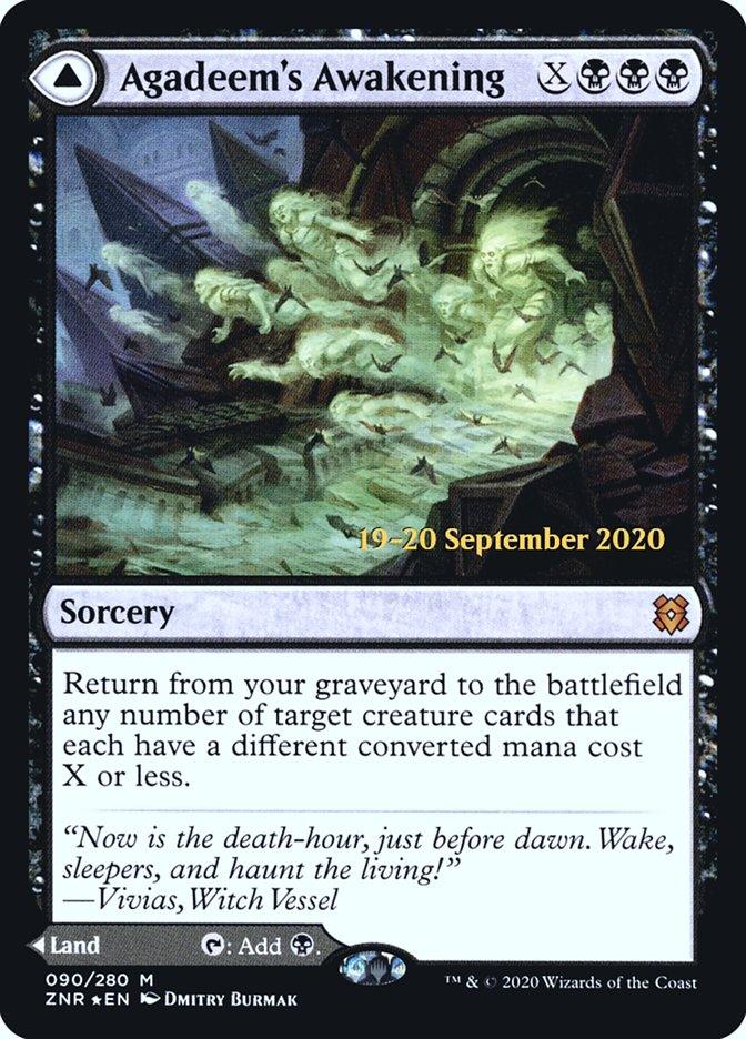 Agadeem's Awakening // Agadeem, the Undercrypt [Zendikar Rising Prerelease Promos] - Trinity Hobby