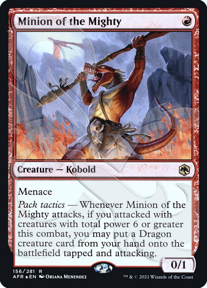 Minion of the Mighty (Ampersand Promo) [Dungeons & Dragons: Adventures in the Forgotten Realms Promos] - Trinity Hobby