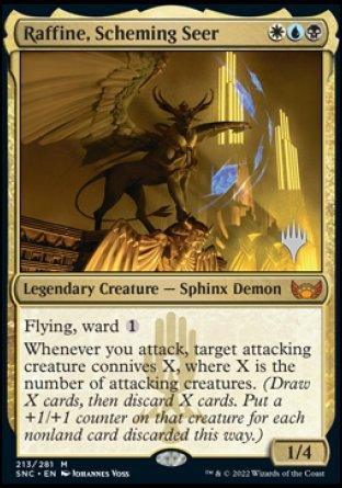 Raffine, Scheming Seer (Promo Pack) [Streets of New Capenna Promos] - Trinity Hobby