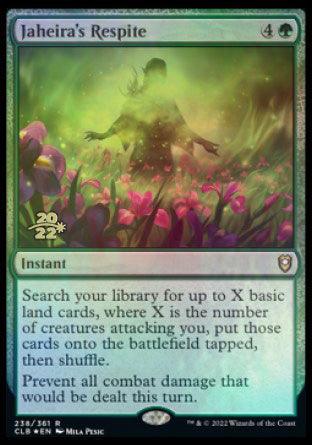 Jaheira's Respite [Commander Legends: Battle for Baldur's Gate Prerelease Promos] - Trinity Hobby