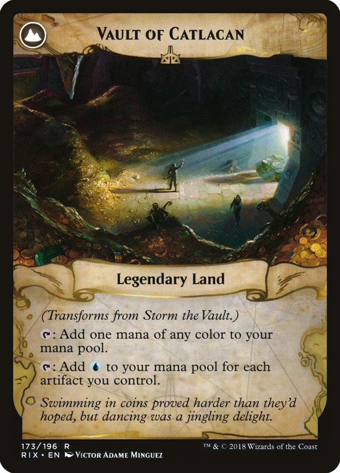 Storm the Vault // Vault of Catlacan [Rivals of Ixalan] - Trinity Hobby
