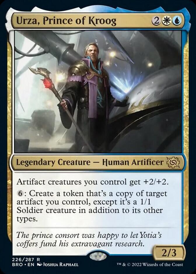 Urza, Prince of Kroog [The Brothers' War] - Trinity Hobby