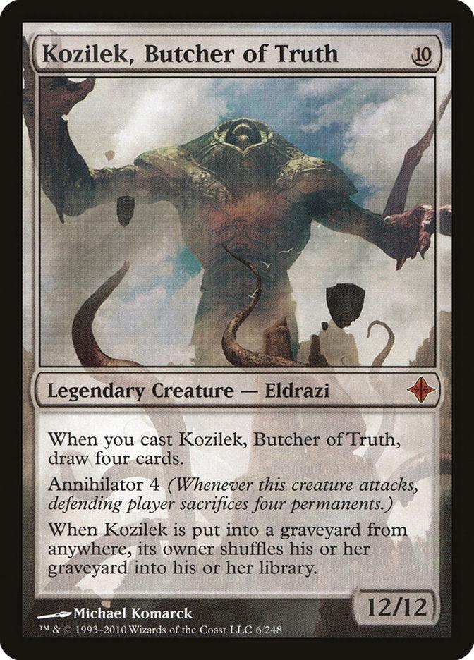 Kozilek, Butcher of Truth [Rise of the Eldrazi] - Trinity Hobby