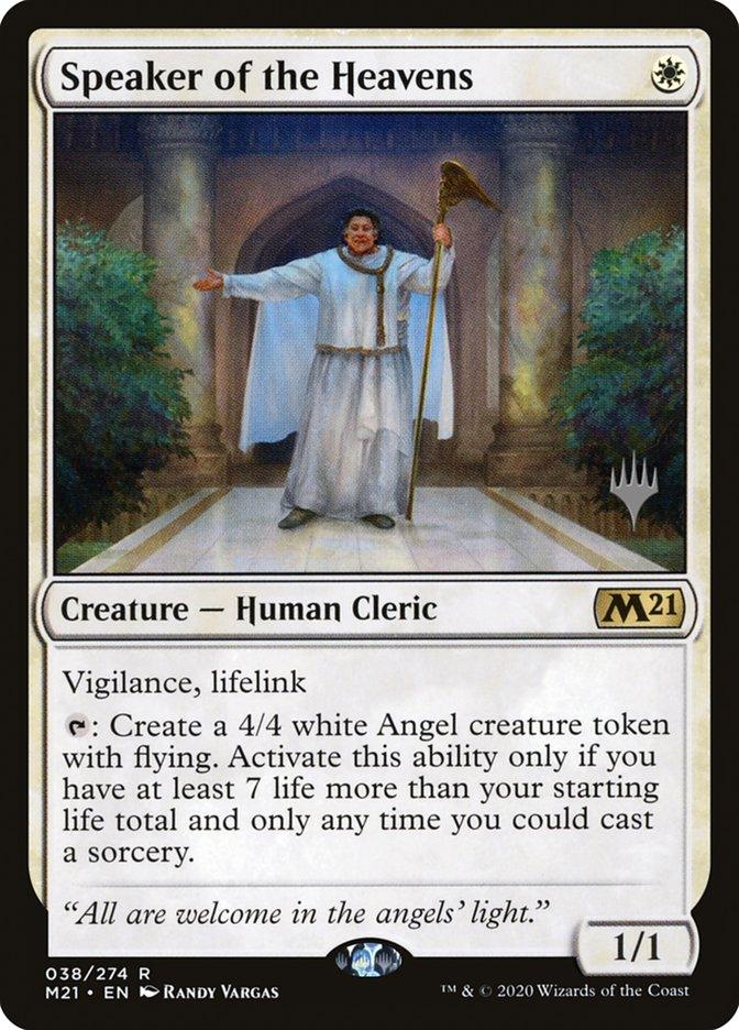 Speaker of the Heavens (Promo Pack) [Core Set 2021 Promos] - Trinity Hobby