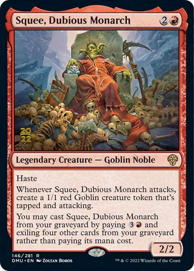 Squee, Dubious Monarch [Dominaria United Prerelease Promos] - Trinity Hobby