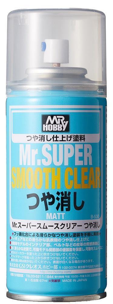 Mr Hobby: [Sale]Mr Super Smooth Clear Flat - Trinity Hobby