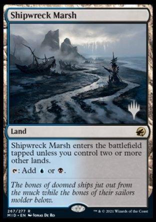 Shipwreck Marsh (Promo Pack) [Innistrad: Midnight Hunt Promos] - Trinity Hobby