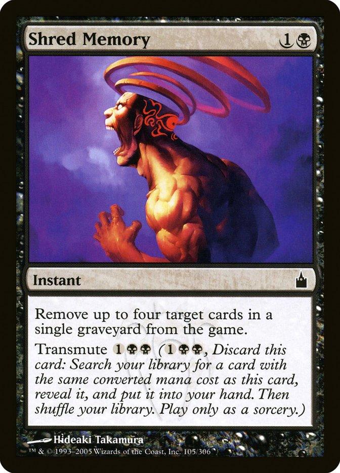 Shred Memory [Ravnica: City of Guilds] - Trinity Hobby