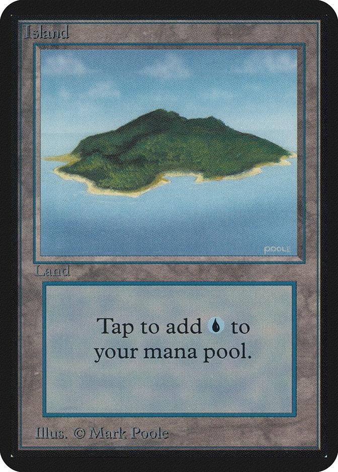 Island (289) [Alpha Edition] - Trinity Hobby