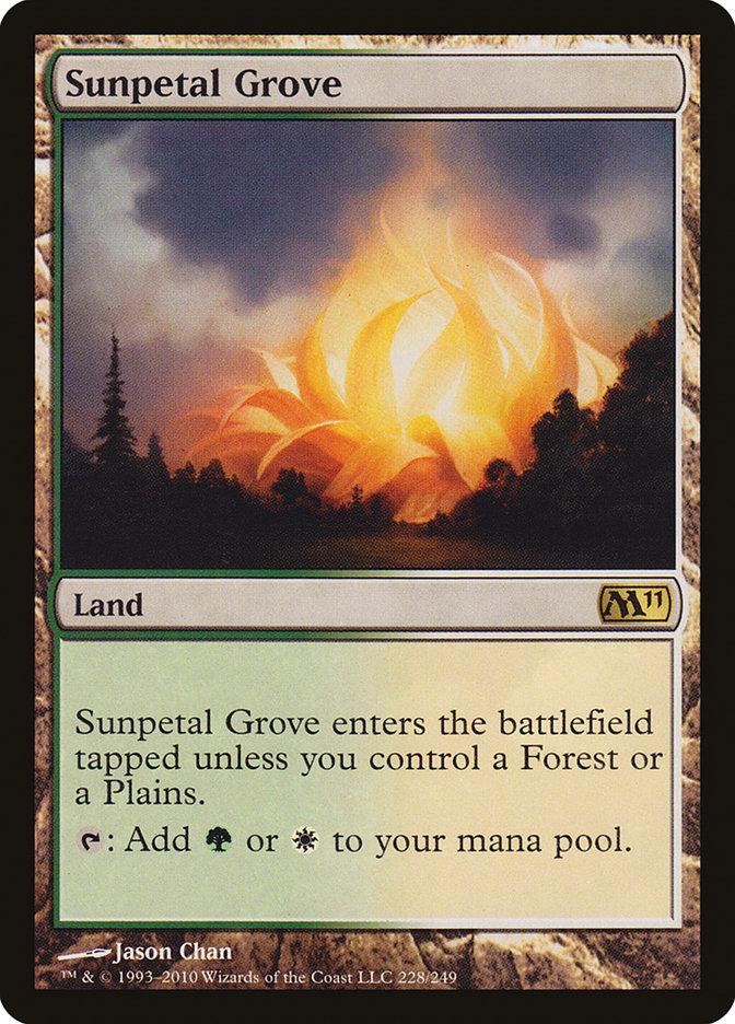 Sunpetal Grove [Magic 2011] - Trinity Hobby