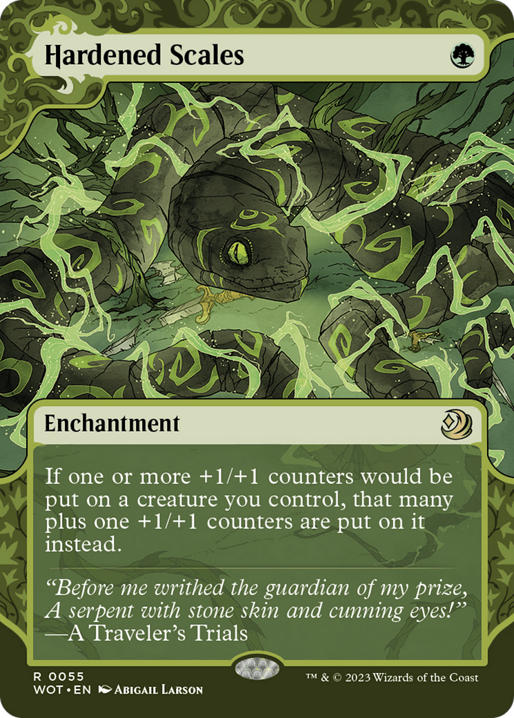 Hardened Scales [Wilds of Eldraine: Enchanting Tales] - Trinity Hobby
