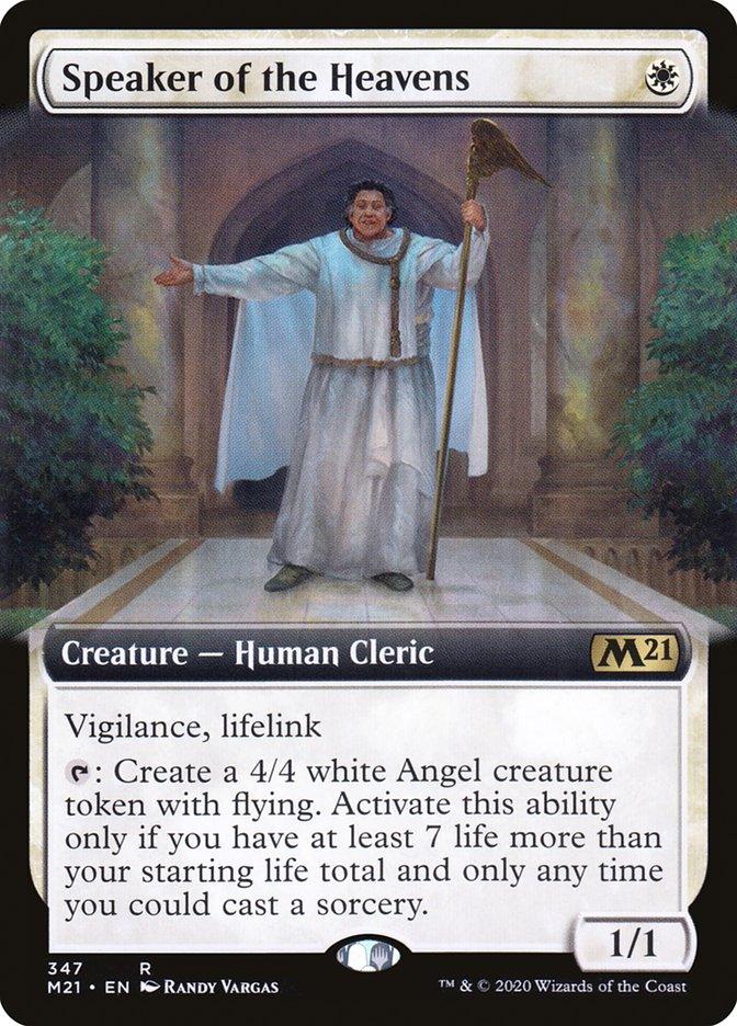 Speaker of the Heavens (Extended Art) [Core Set 2021] - Trinity Hobby
