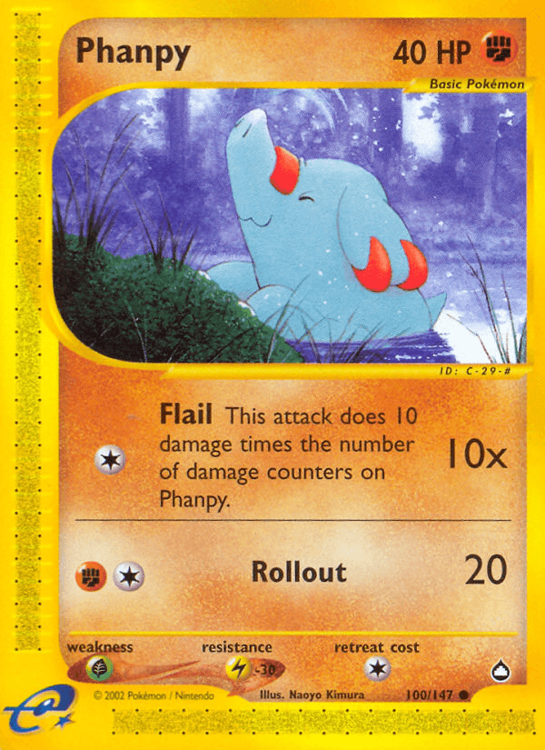 Phanpy (100/147) [Aquapolis] - Trinity Hobby