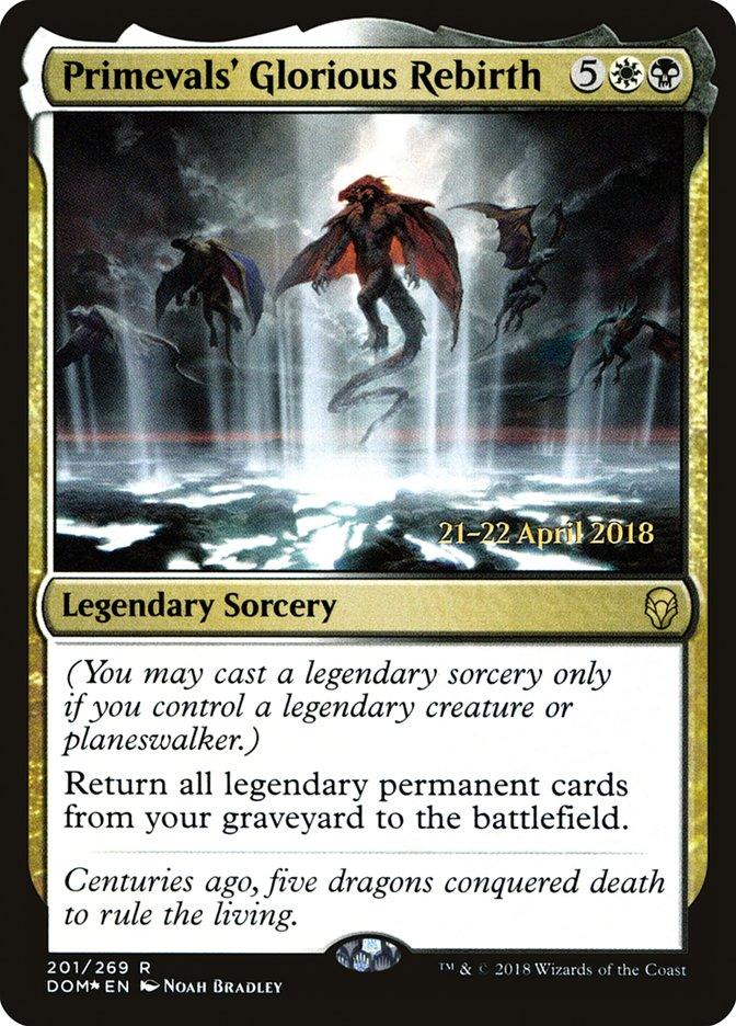 Primevals' Glorious Rebirth [Dominaria Prerelease Promos] - Trinity Hobby