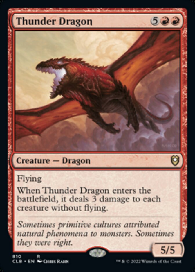 Thunder Dragon [Commander Legends: Battle for Baldur's Gate] - Trinity Hobby