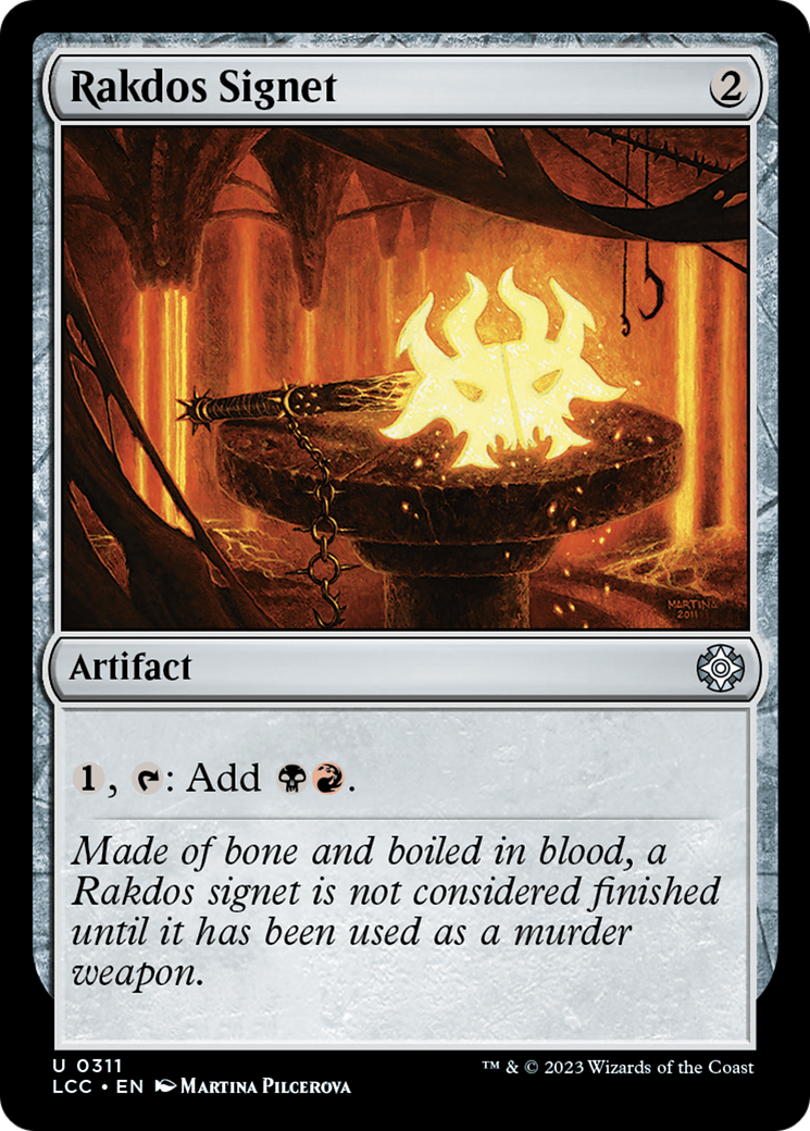 Rakdos Signet [The Lost Caverns of Ixalan Commander] - Trinity Hobby