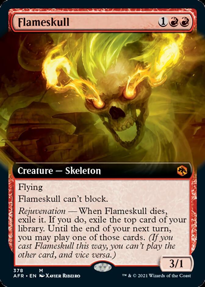 Flameskull (Extended Art) [Dungeons & Dragons: Adventures in the Forgotten Realms] - Trinity Hobby
