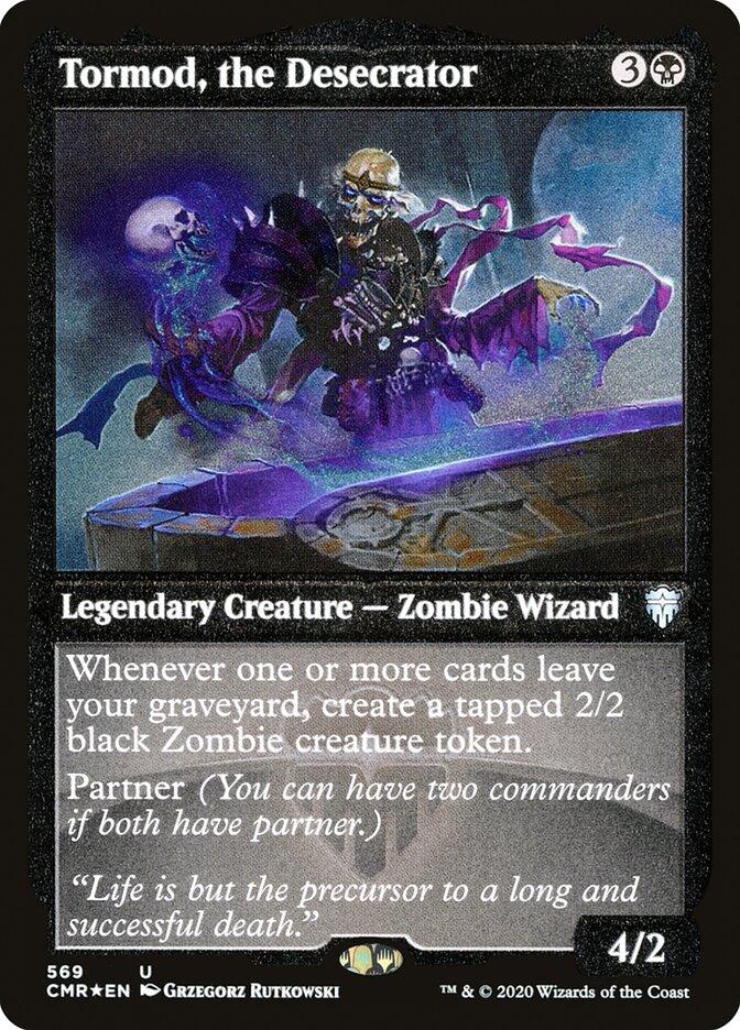 Tormod, the Desecrator (Etched) [Commander Legends] - Trinity Hobby