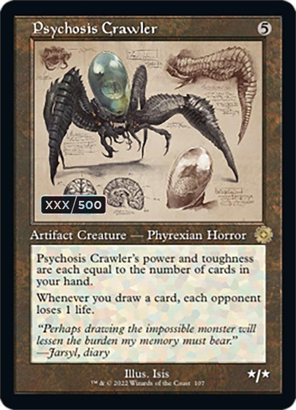 Psychosis Crawler (Retro Schematic) (Serialized) [The Brothers' War Retro Artifacts] - Trinity Hobby