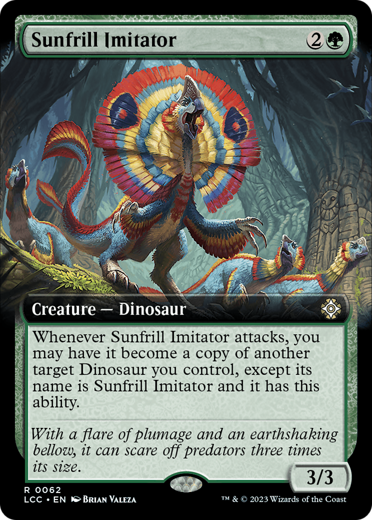 Sunfrill Imitator (Extended Art) [The Lost Caverns of Ixalan Commander] - Trinity Hobby