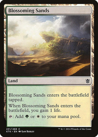 Blossoming Sands [Khans of Tarkir] - Trinity Hobby