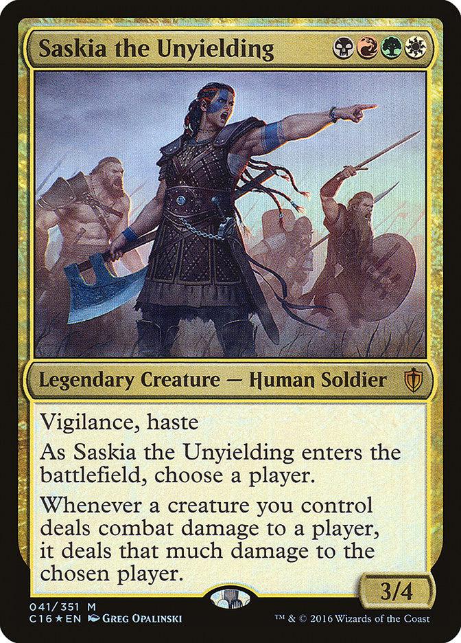 Saskia the Unyielding [Commander 2016] - Trinity Hobby