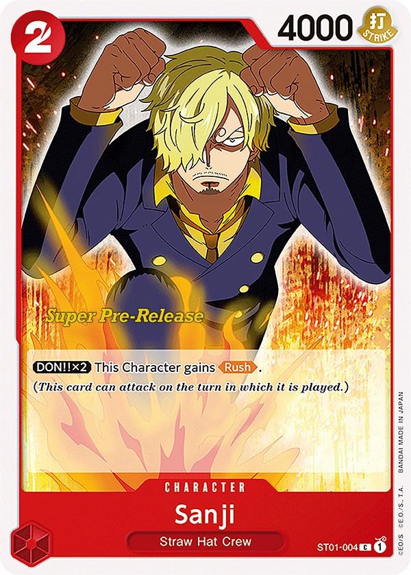 Sanji [Super Pre-Release Starter Deck: Straw Hat Crew] - Trinity Hobby