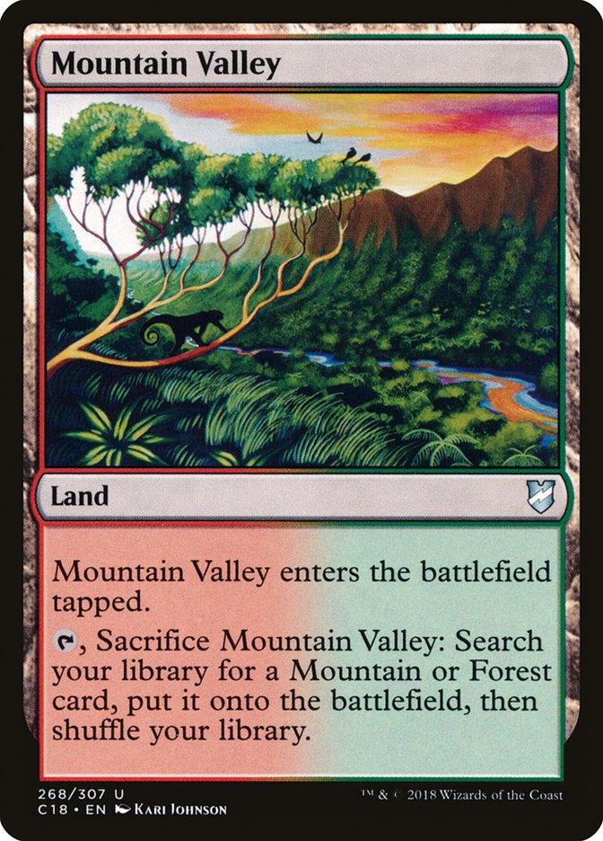 Mountain Valley [Commander 2018] - Trinity Hobby