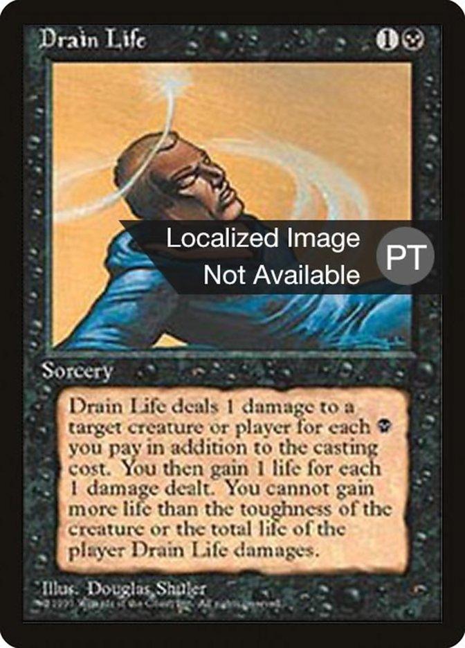 Drain Life [Fourth Edition (Foreign Black Border)] - Trinity Hobby