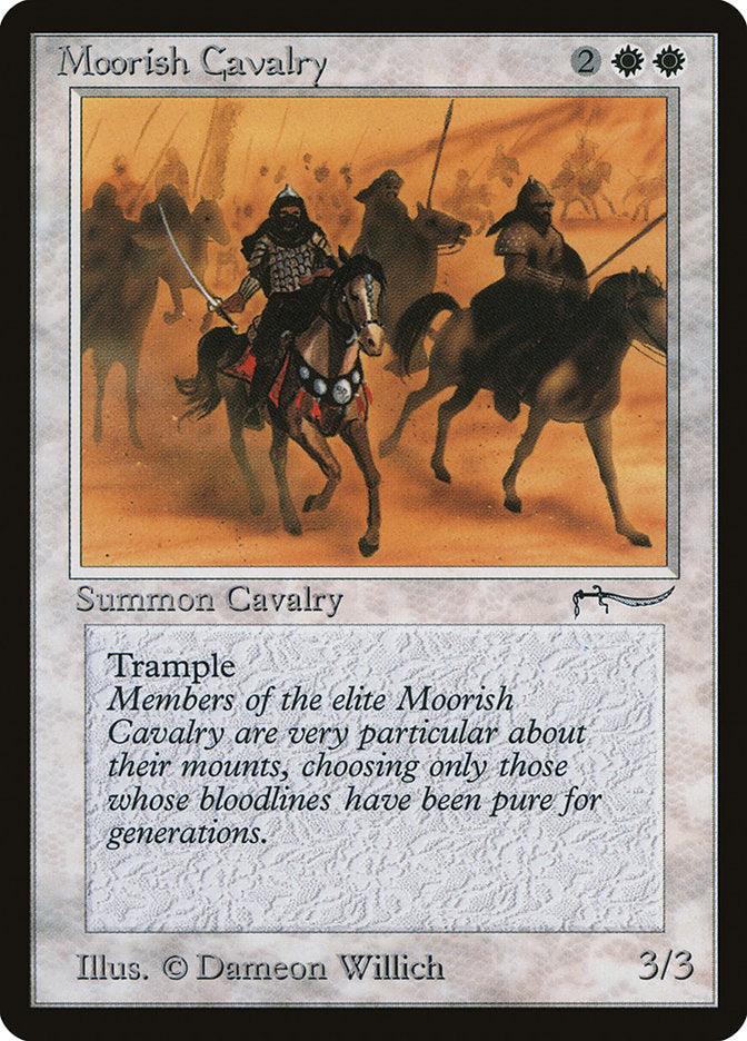 Moorish Cavalry (Dark Mana Cost) [Arabian Nights] - Trinity Hobby