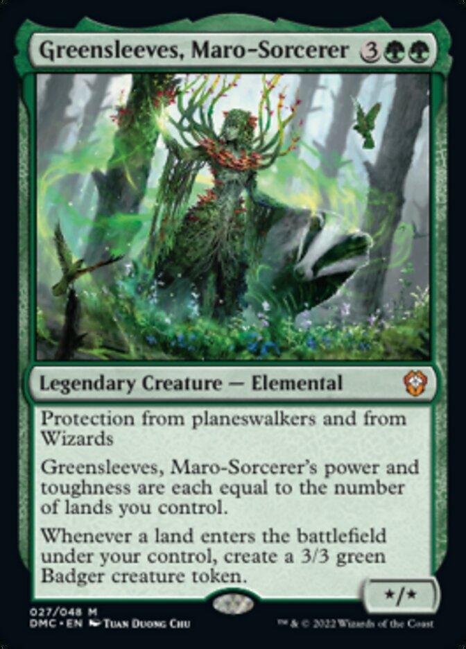 Greensleeves, Maro-Sorcerer [Dominaria United Commander] - Trinity Hobby