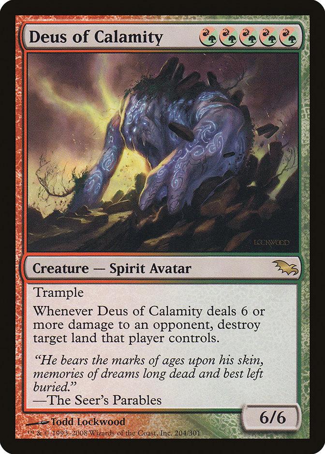 Deus of Calamity [Shadowmoor] - Trinity Hobby