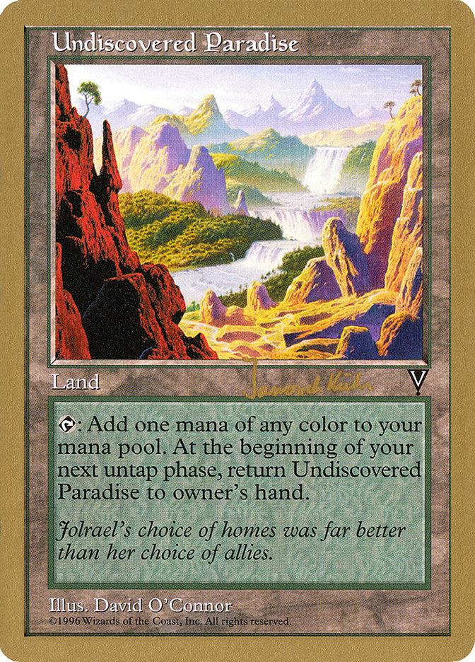 Undiscovered Paradise (Janosch Kuhn) [World Championship Decks 1997] - Trinity Hobby