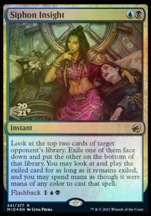 Siphon Insight [Innistrad: Midnight Hunt Prerelease Promos] - Trinity Hobby