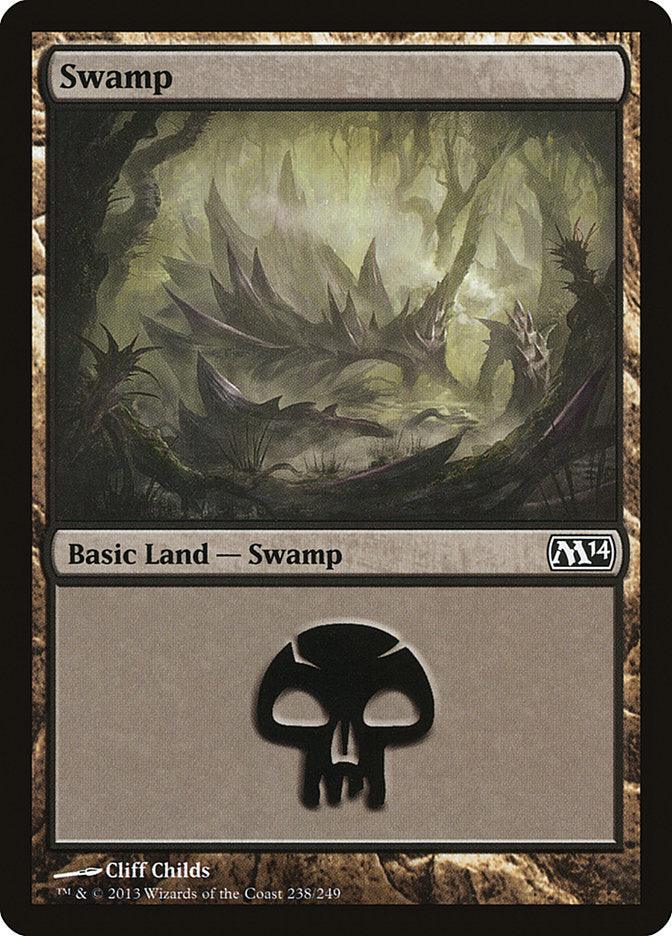 Swamp (238) [Magic 2014] - Trinity Hobby