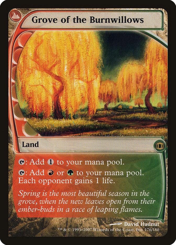 Grove of the Burnwillows [Future Sight] - Trinity Hobby