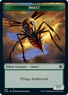 Insect // Cat Beast Double-Sided Token [Starter Commander Decks] - Trinity Hobby
