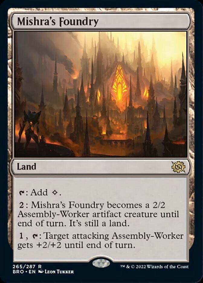 Mishra's Foundry [The Brothers' War] - Trinity Hobby