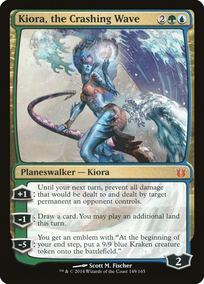 Kiora, the Crashing Wave [Born of the Gods] - Trinity Hobby