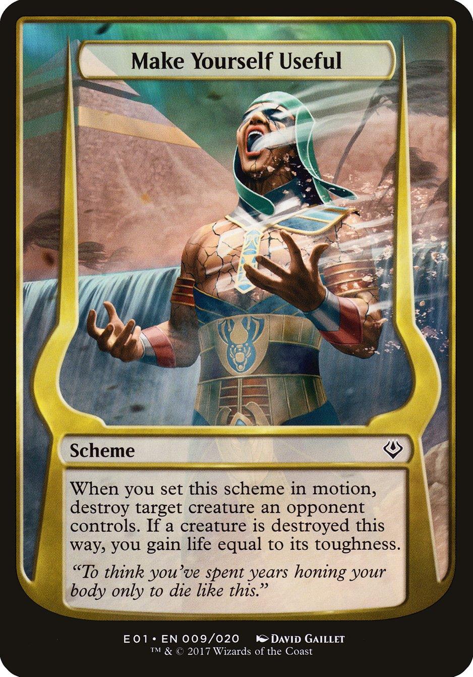 Make Yourself Useful (Schemes) [Archenemy: Nicol Bolas Schemes] - Trinity Hobby