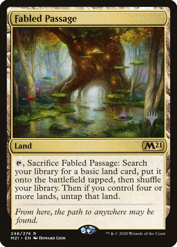 Fabled Passage (Promo Pack) [Core Set 2021 Promos] - Trinity Hobby
