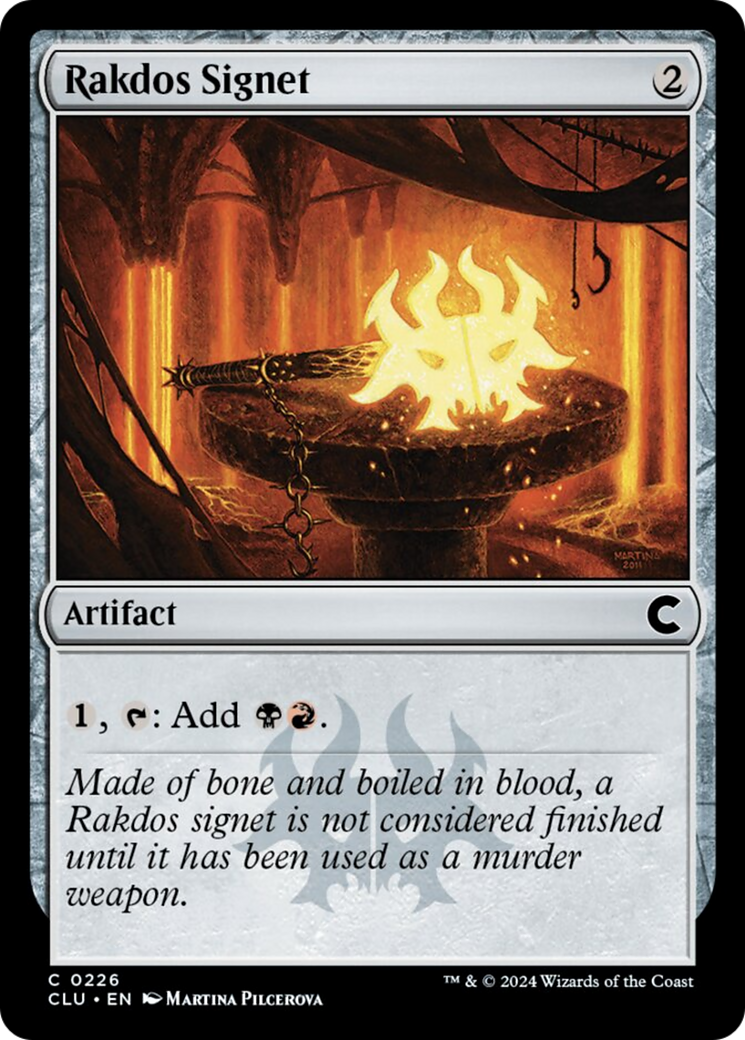Rakdos Signet [Ravnica: Clue Edition] - Trinity Hobby