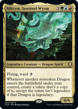 Miirym, Sentinel Wyrm [Commander Legends: Battle for Baldur's Gate] - Trinity Hobby