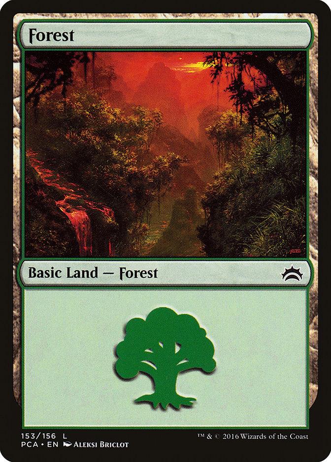 Forest (153) [Planechase Anthology] - Trinity Hobby