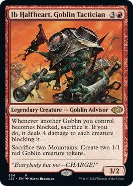 Ib Halfheart, Goblin Tactician [Jumpstart 2022] - Trinity Hobby